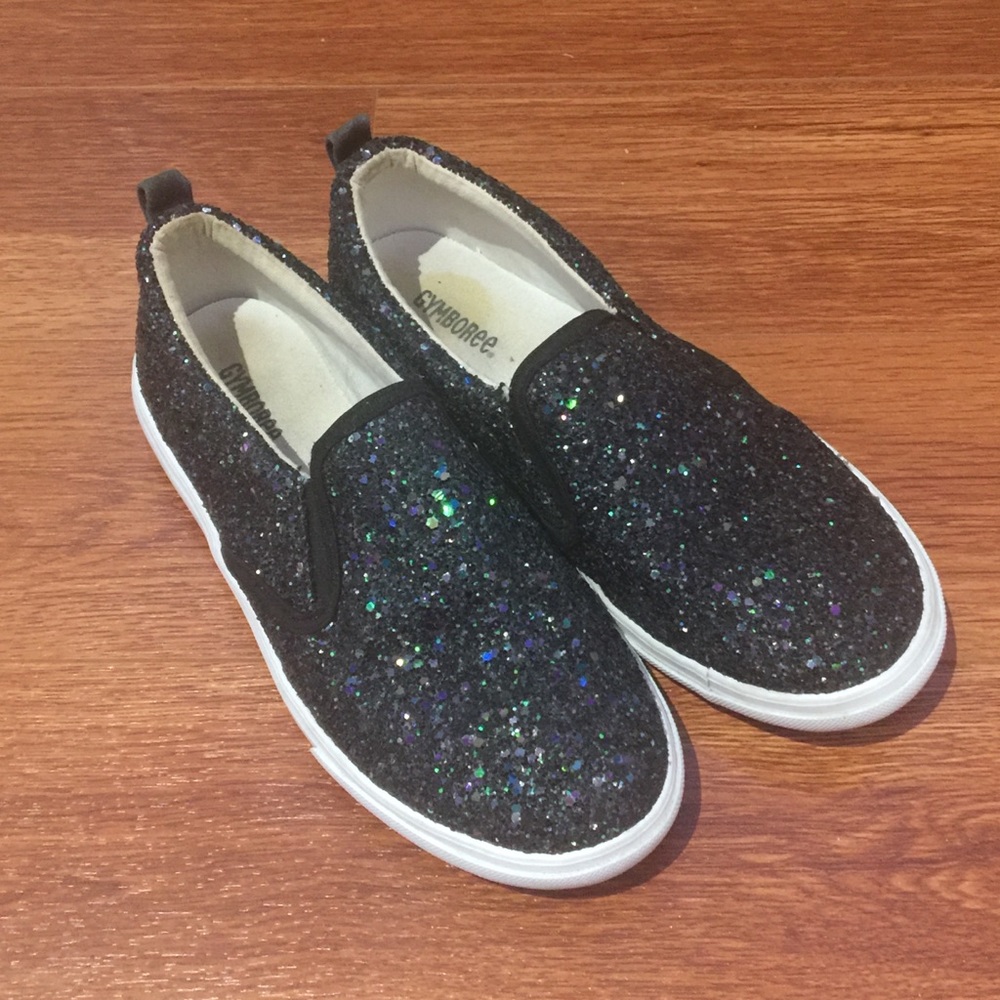 glitter shoes from gymboree
